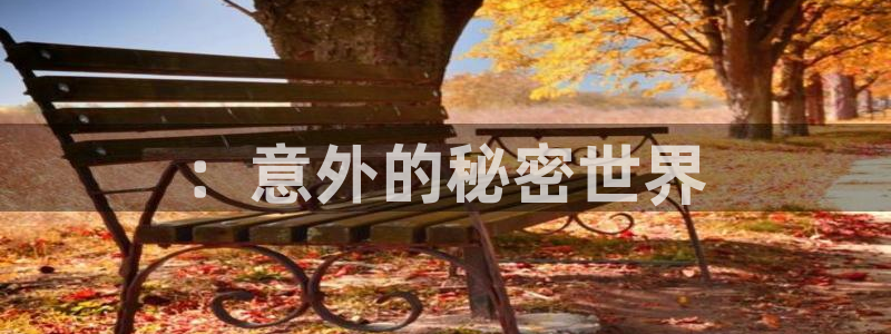 彩神vlll官方网：：意外的秘密世界